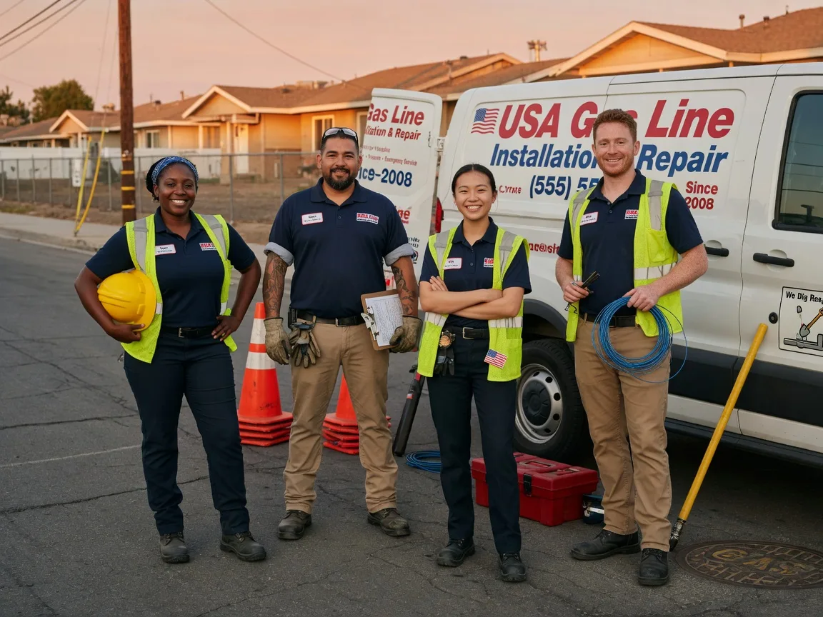 Gas Line Installation company in Alden, KS